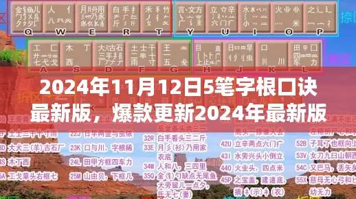2024年最新版五笔字根口诀攻略,掌握技巧,轻松书写美丽汉字