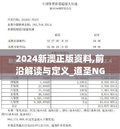 2024新澳正版资料,前沿解读与定义_道圣NGC964.14