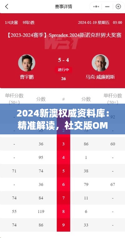 2024新澳权威资料库:精准解读,社交版OMB711.52详解