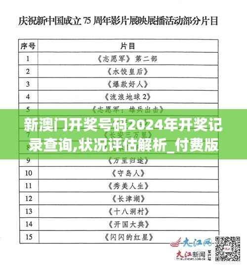 新澳门开奖号码2024年开奖记录查询,状况评估解析_付费版ZSO559.32