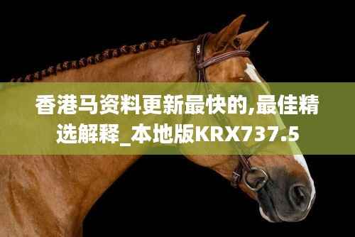 香港马资料更新最快的,最佳精选解释_本地版KRX737.5