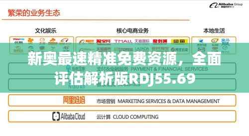 新奥最速精准免费资源,全面评估解析版RDJ55.69