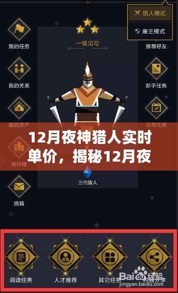 揭秘,12月夜神猎人实时单价深度解析与三大要点探讨