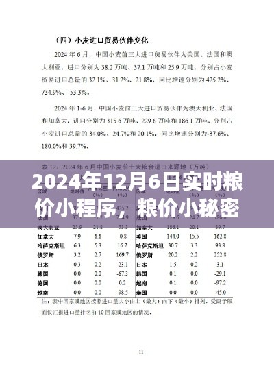 揭秘粮价小秘密,一场温馨有趣的粮食之旅,实时粮价小程序在等你