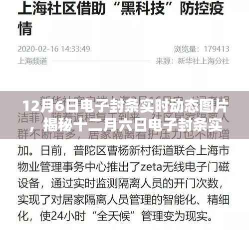 揭秘十二月六日电子封条实时动态图片,科技监管的新趋势