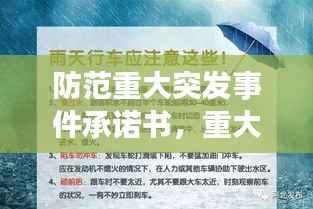 防范重大突发事件承诺书,重大突发事件依法预防处置