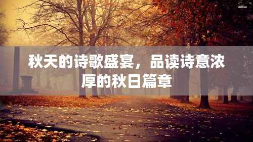 秋天的诗歌盛宴,品读诗意浓厚的秋日篇章
