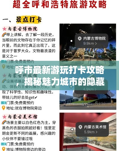 呼市最新游玩打卡攻略,揭秘魅力城市的隐藏秘密