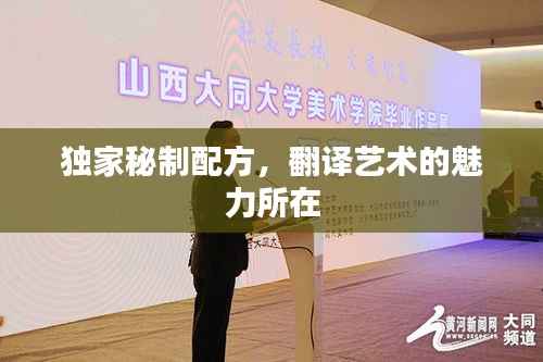 独家秘制配方，翻译艺术的魅力所在